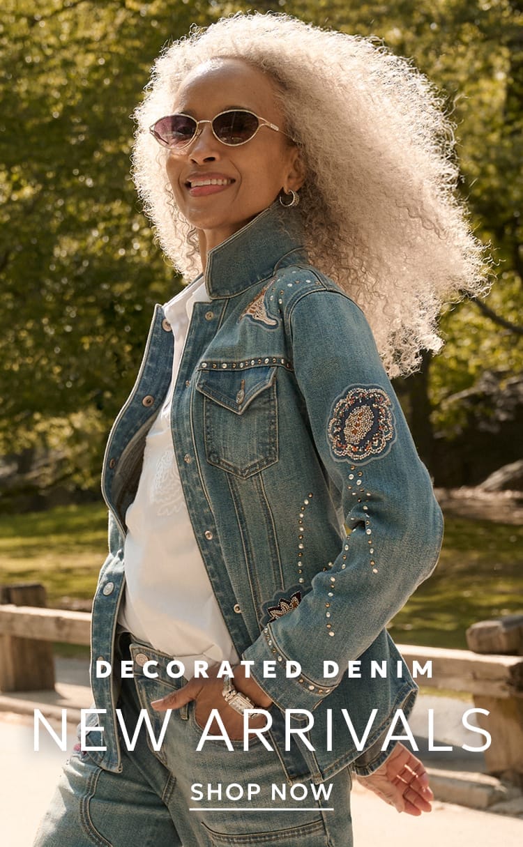 Decorated denim new arrivals