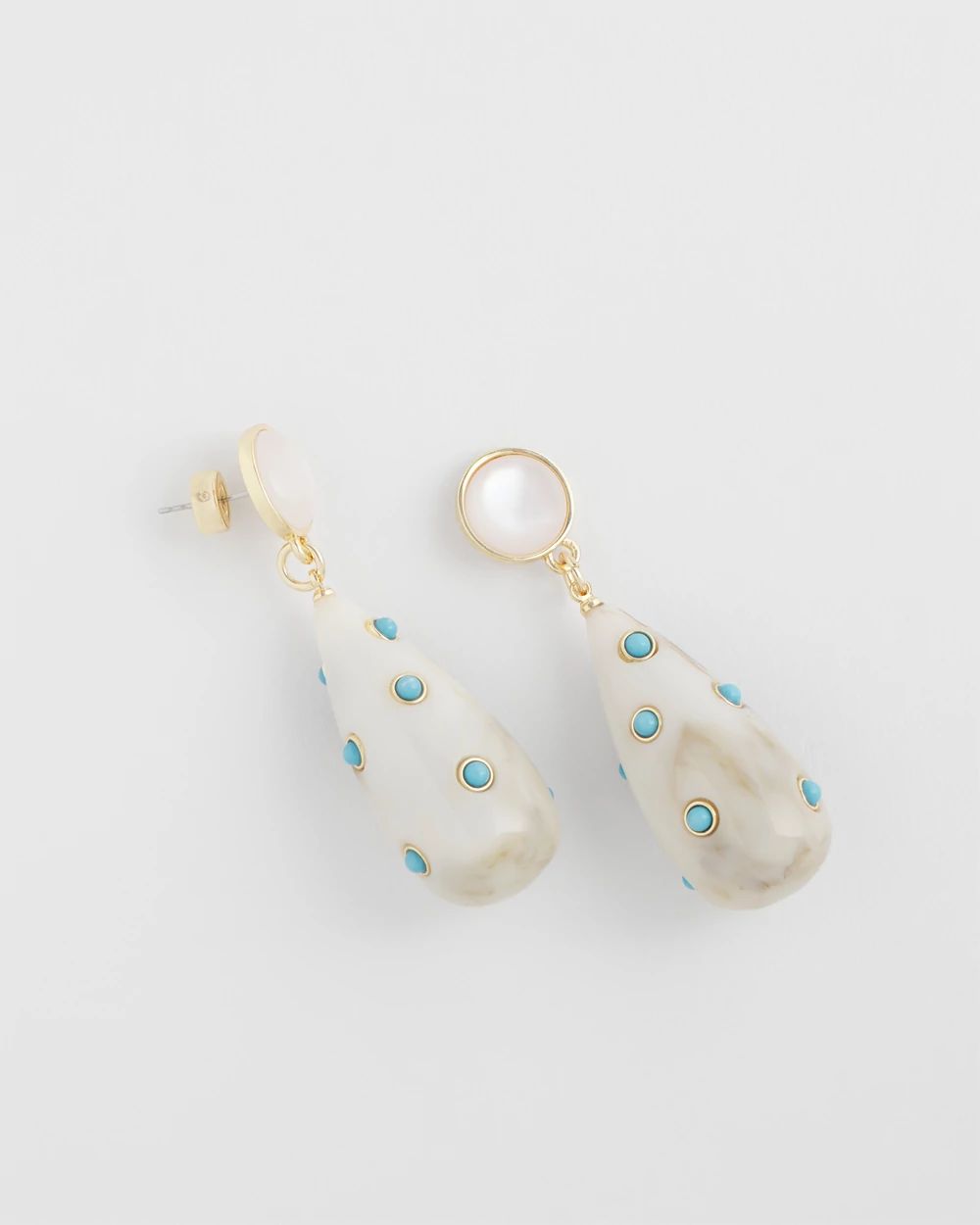 Turquoise Teardrop Earrings