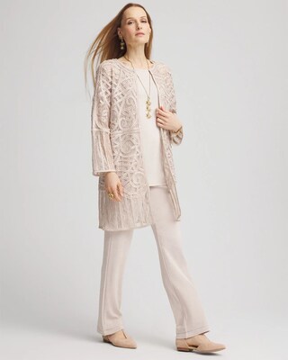 Travelers™ Collection Embroidered Lace  Jacket click to view larger image.