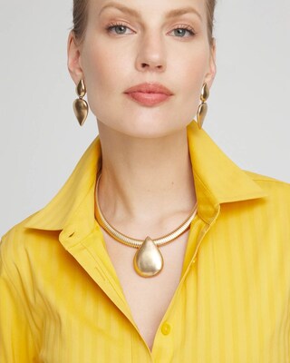Teardrop Collar Necklace