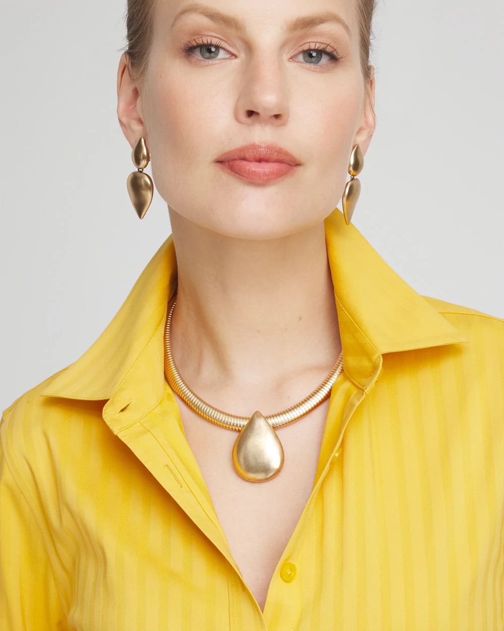 Teardrop Collar Necklace