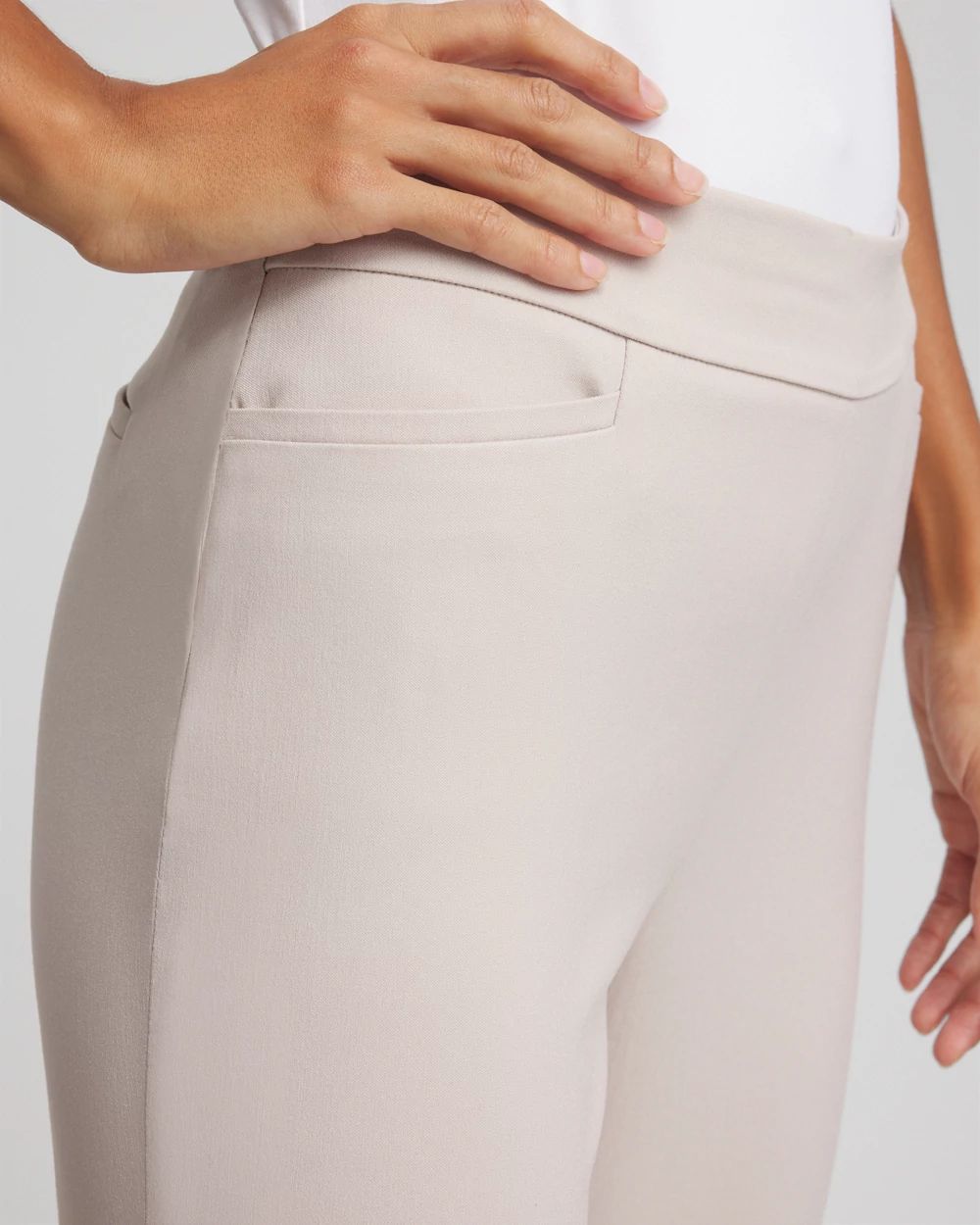 Brigitte™ Slim Pull-On Ankle Pants