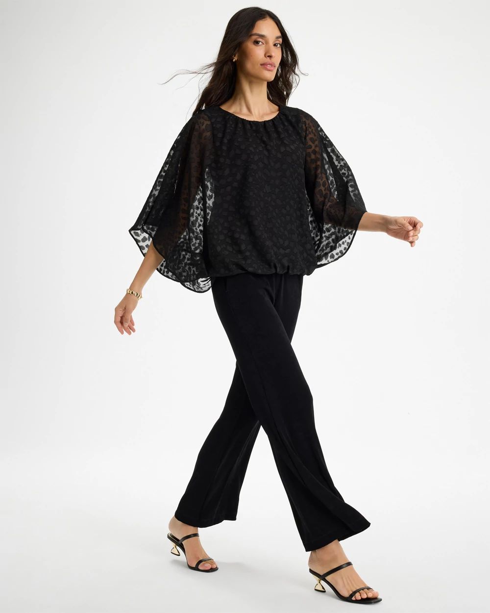 Travelers™ Bubble Hem Top click to view larger image.