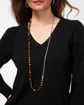 MagneticMix Tiger's Eye Necklace