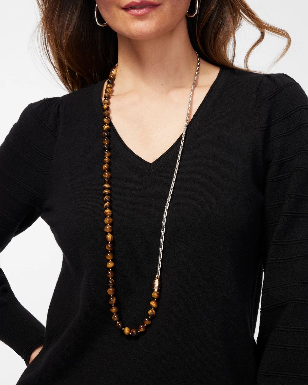 MagneticMix Tiger's Eye Necklace