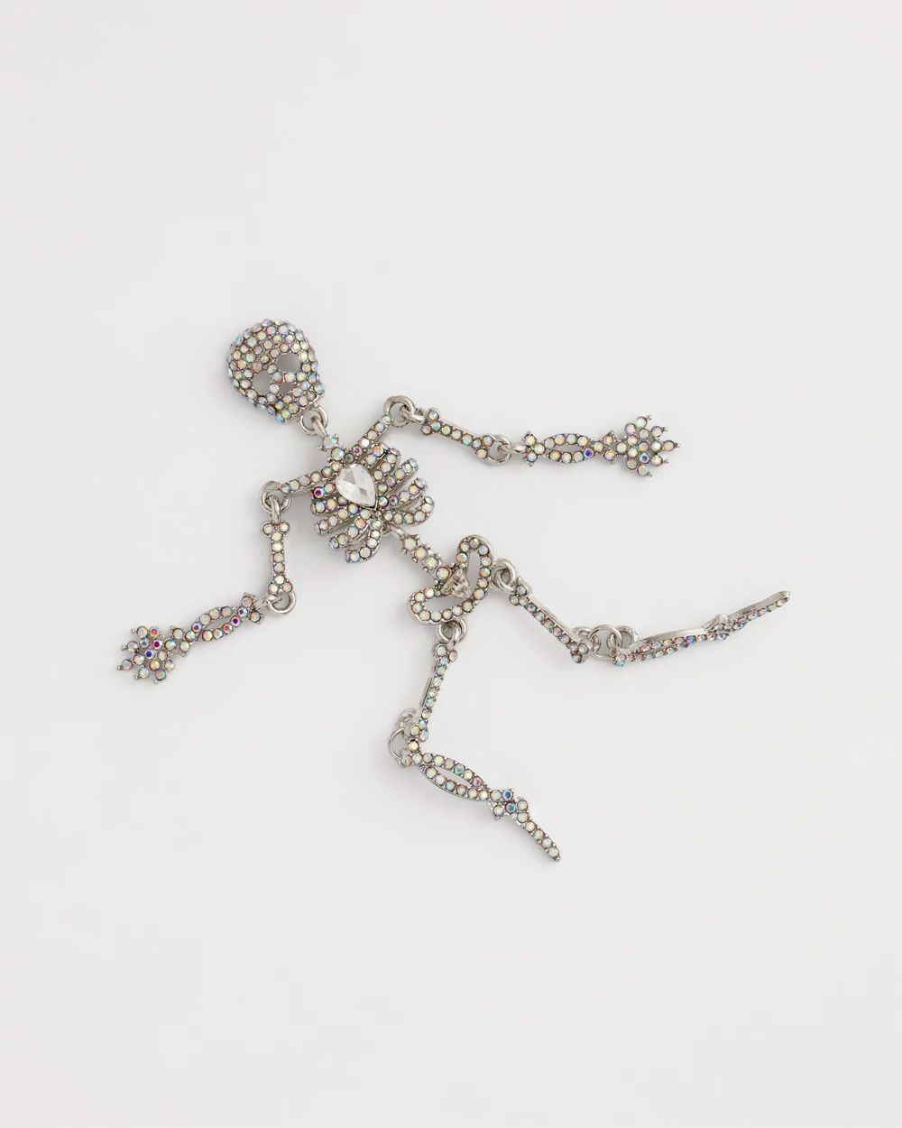 Skeleton Glitz Earrings click to view larger image.