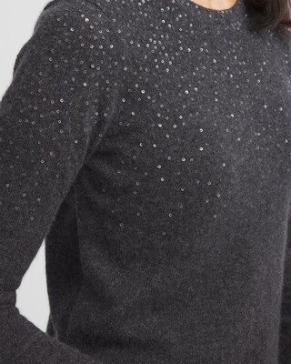 Cashmere Sequin Sweater