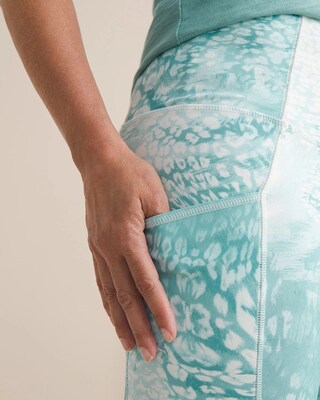 Zenergy So Slimming Animal-Print Pocket Leggings