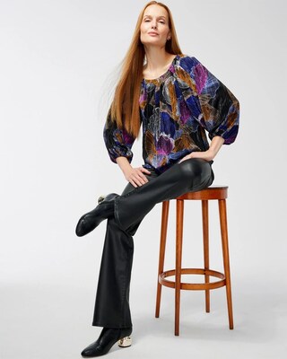 Shimmery Crinkle Tee