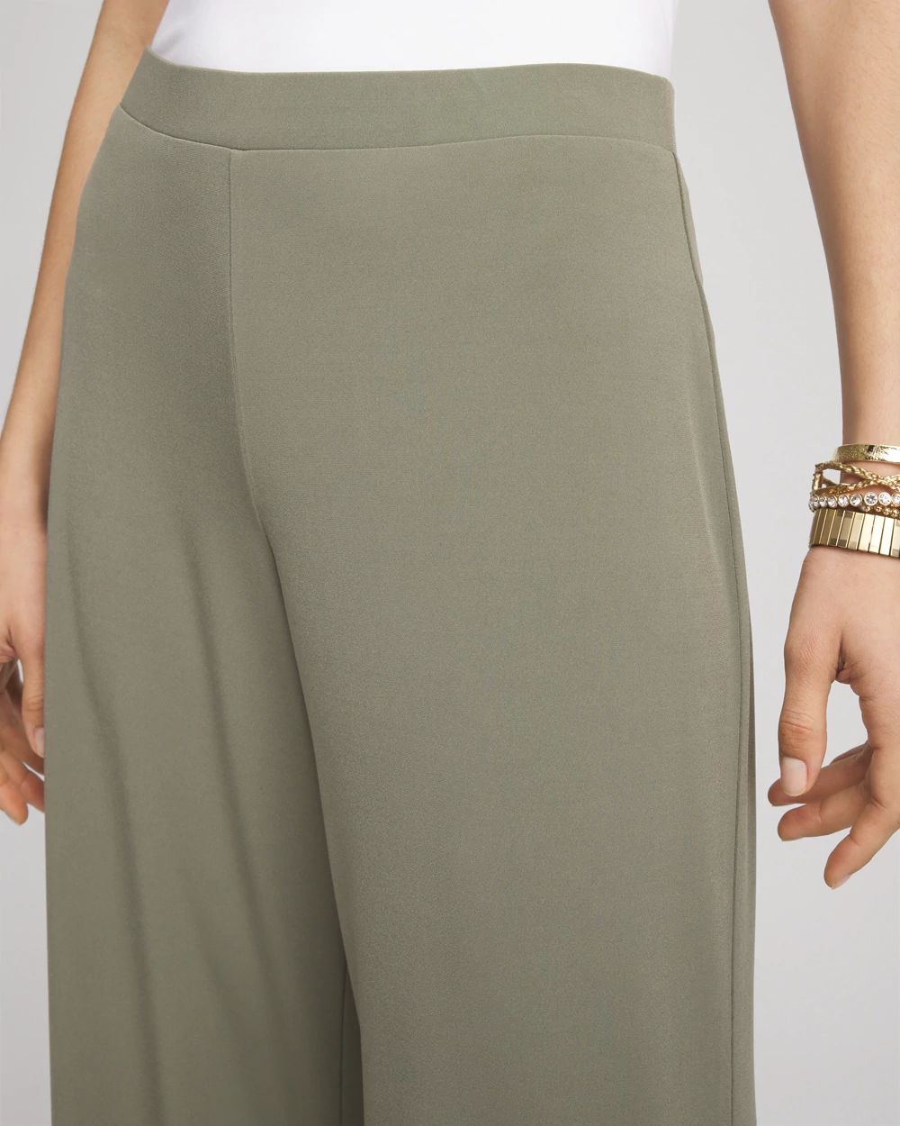Travelers™ Knit Wide-Leg Pants