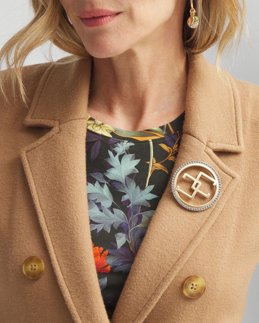 Chico's CC Brooch