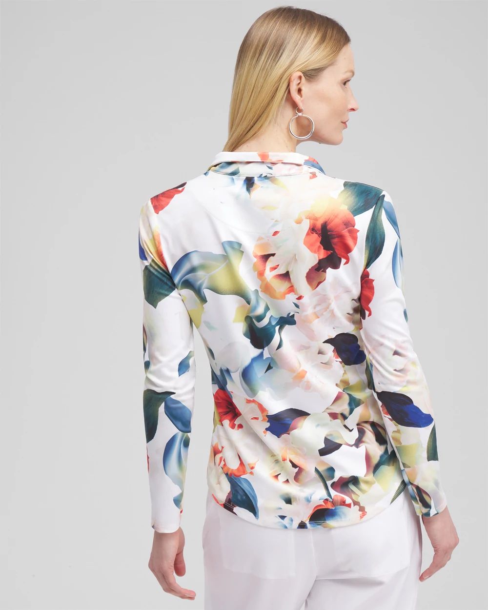 ® UPF Floral Long Sleeve Top