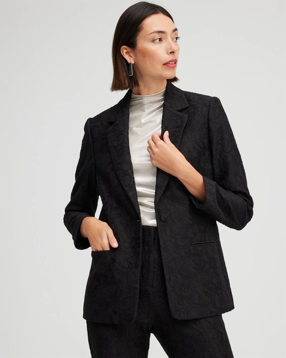 Black Label Lace Blazer