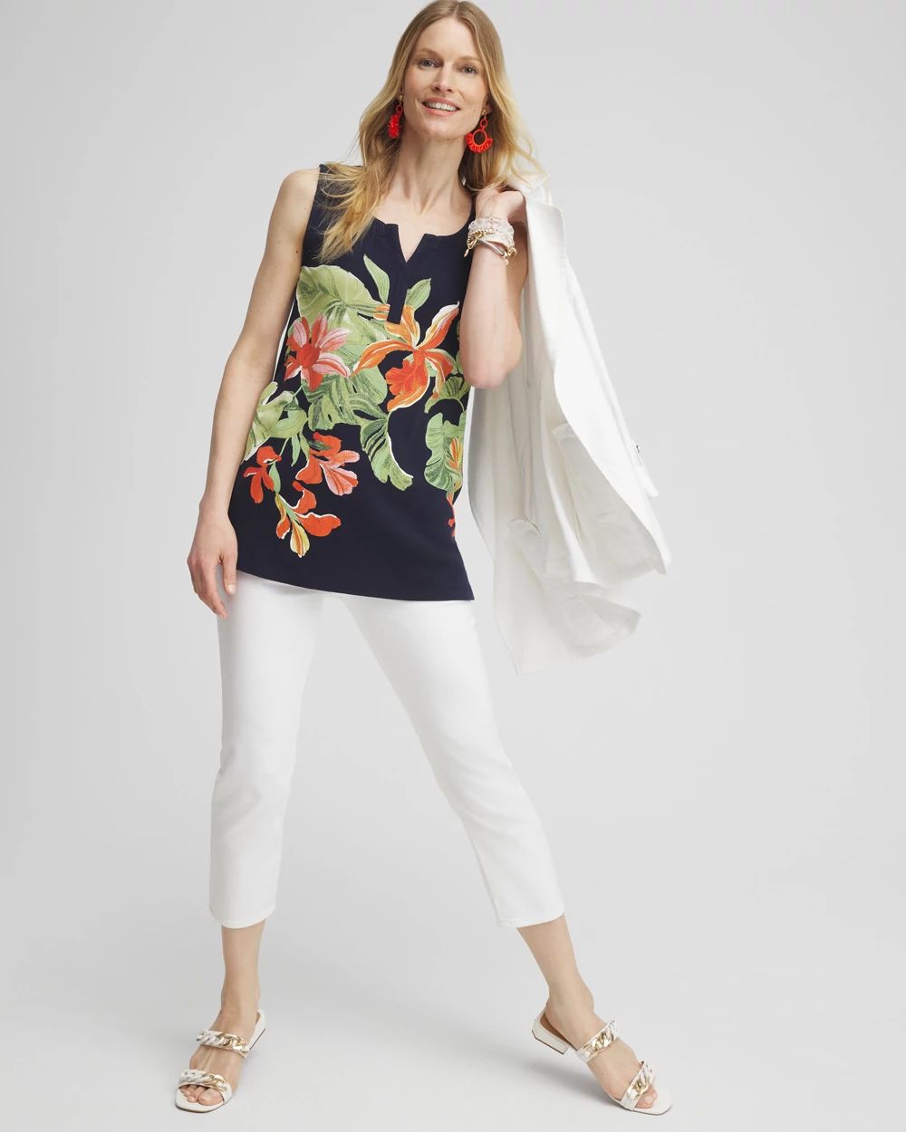 Orchid Notch Neck Tank
