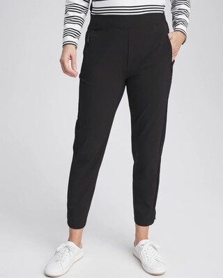 Zenergy® UPF Ribbed Side Ankle Pants
