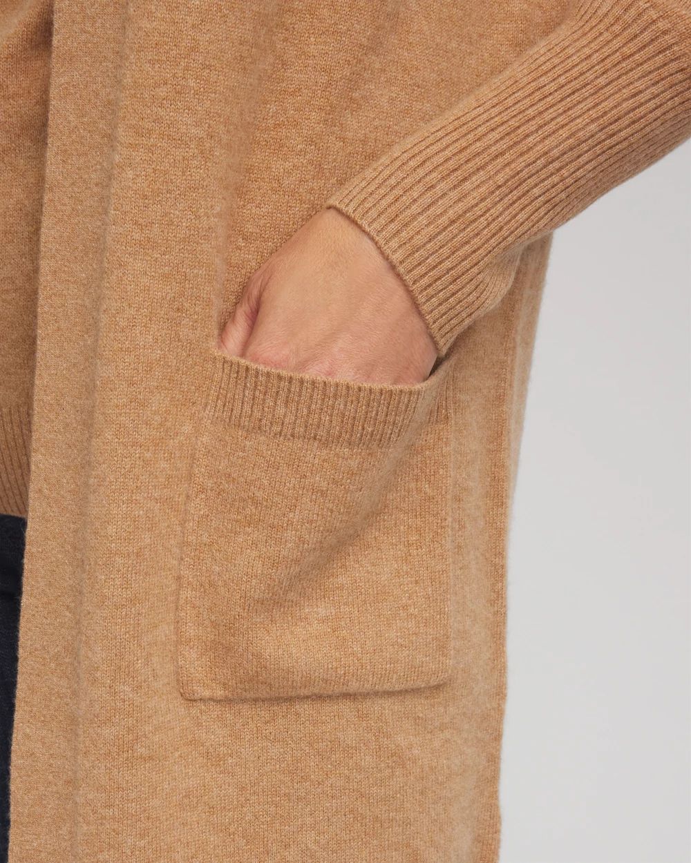 Cashmere Duster Cardigan click to view larger image.