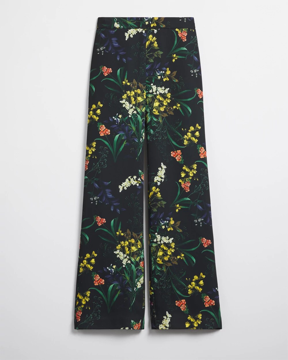 Floral Wide Leg Soft Pants