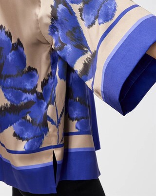 Floral Short Kimono