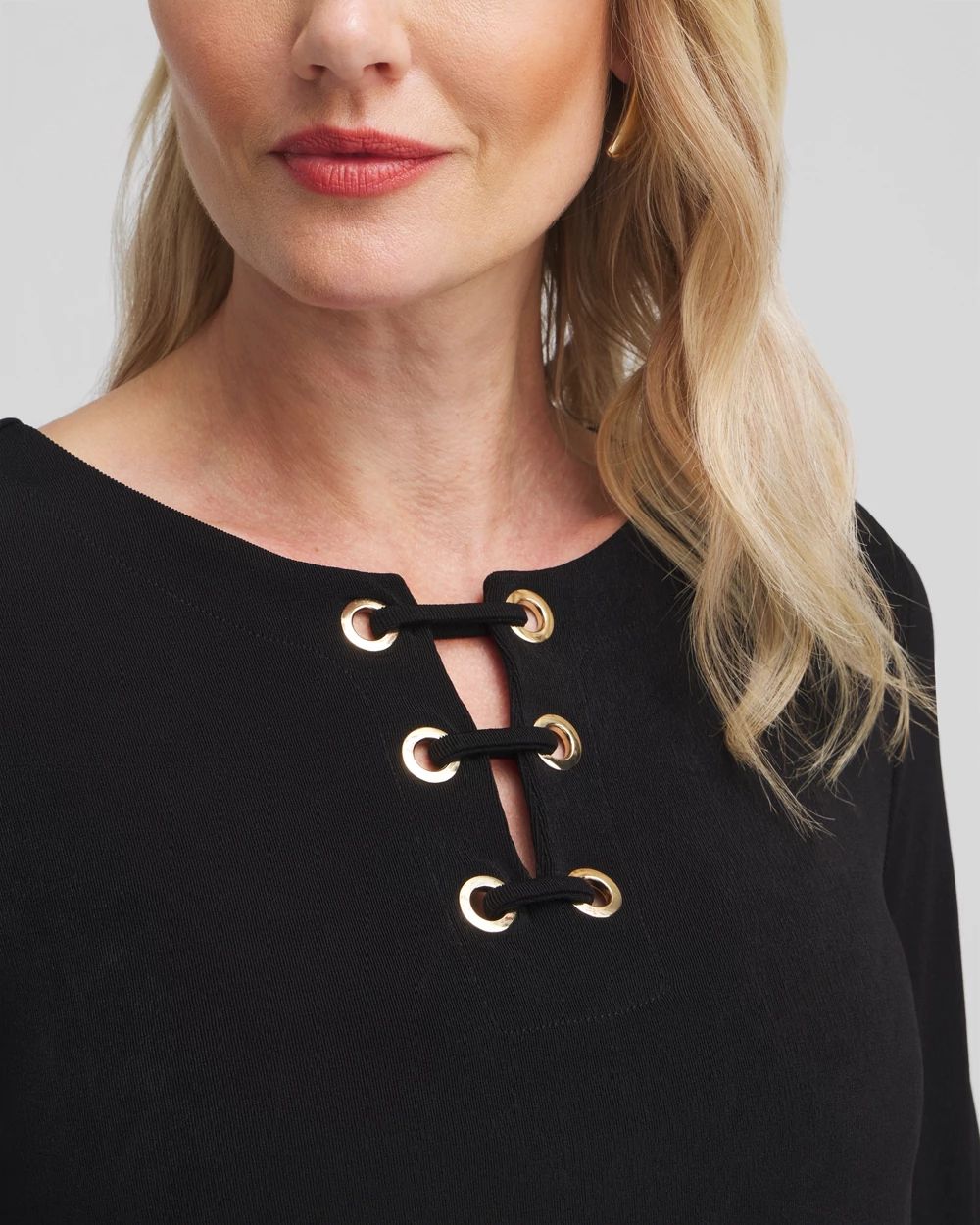 Travelers™ Lace Up Top