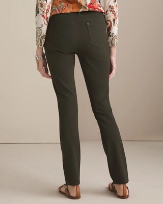 Ponte 5-Pocket Slim Pants