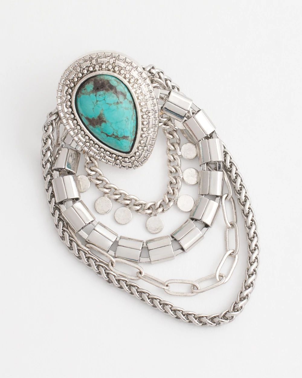 No Droop® Turquoise Stone Earrings
