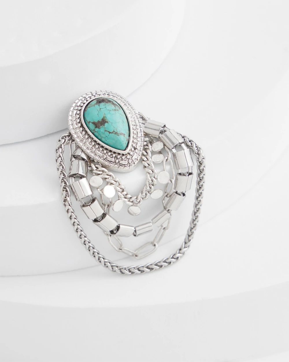 No Droop® Turquoise Stone Earrings
