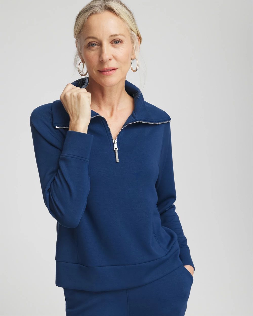 Zenergy® Scuba Zipper Sweatshirt