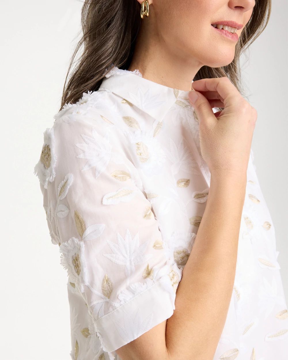 3D Floral Embroidered Bonnie Dress