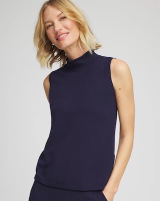 Zenergy® Luxe Sleeveless Turtleneck