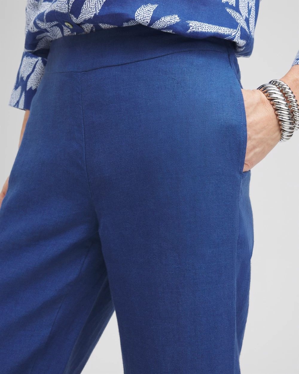 Linen Trouser Flare Pants