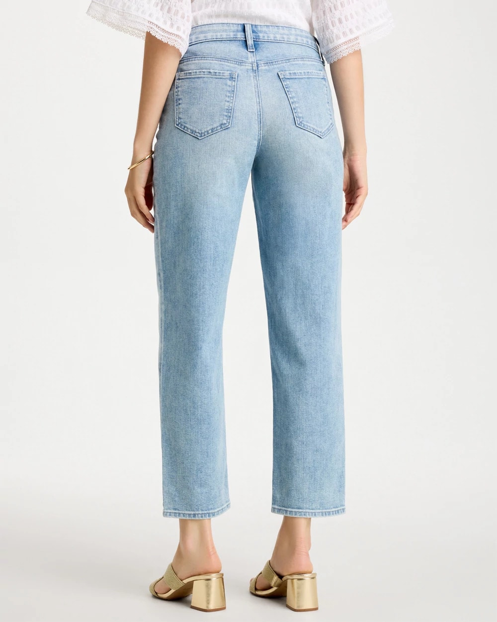 Relaxed Boyfriend Rolled Hem Jean