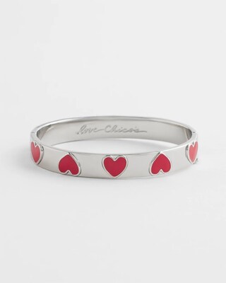 Heart Bangle click to view larger image.