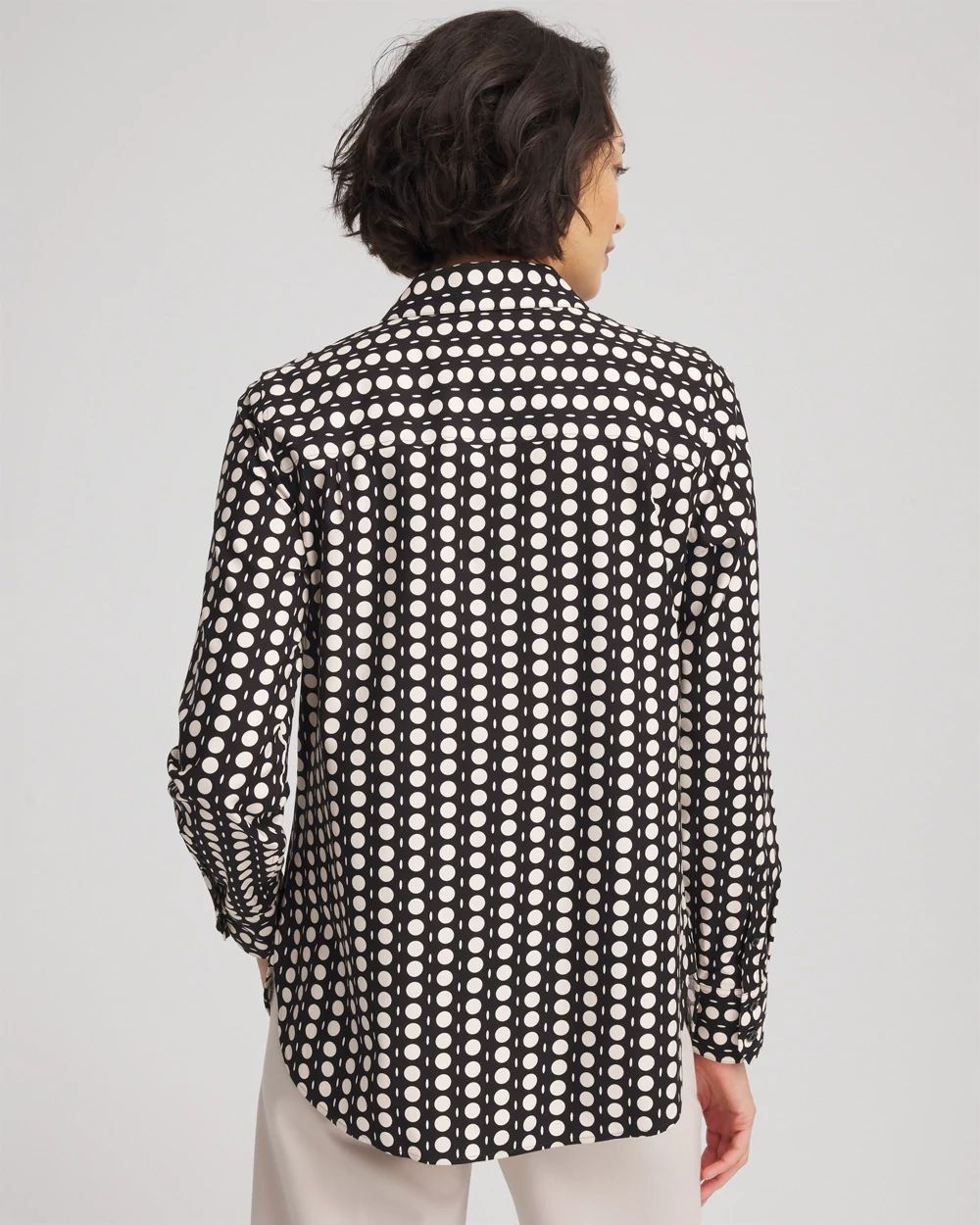 No Iron™ Printed Sateen Shirt