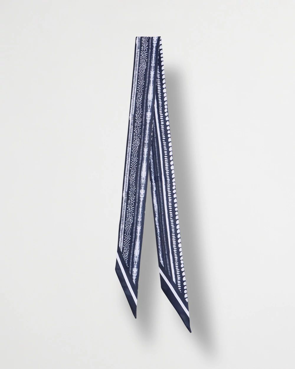 Printed Skinny Scarf click to view larger image.