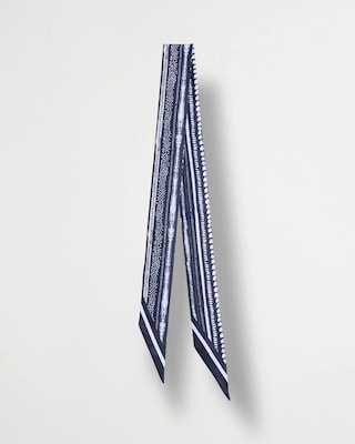Printed Skinny Scarf click to view larger image.