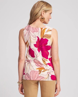 Blooms V-neck Sweater Tank click to view larger image.