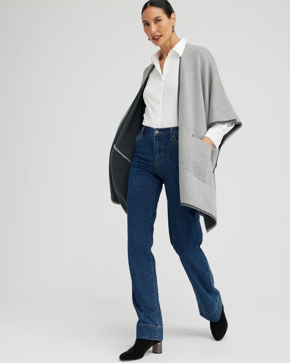 Reversible Sweater Ruana
