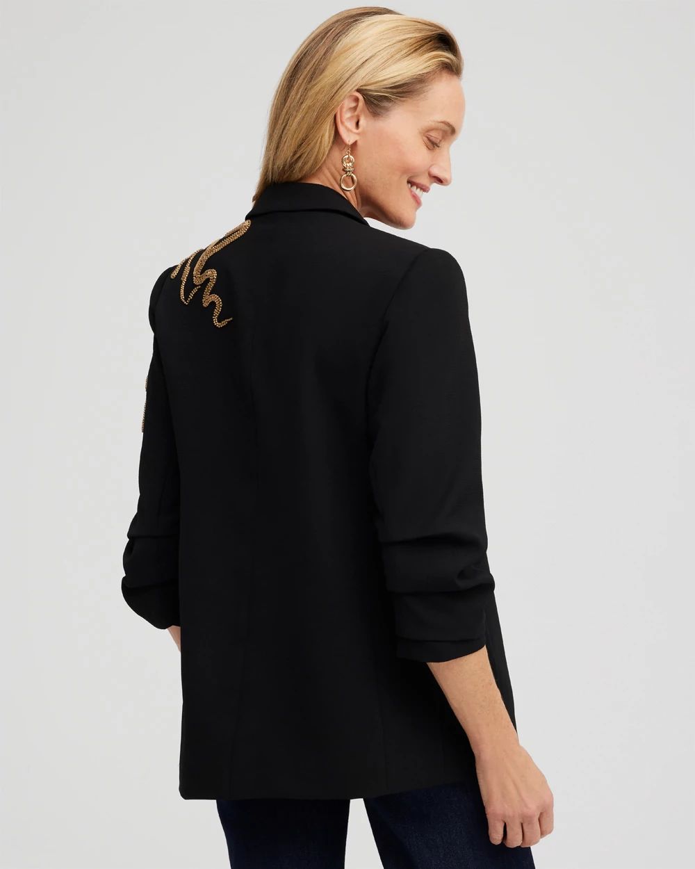 Embellished Blazer