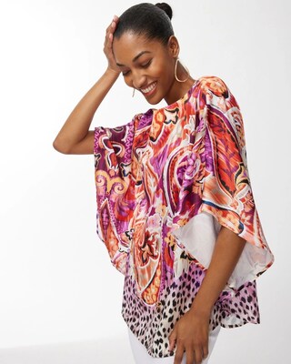 40th Anniversary Paisley Poncho