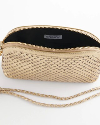Glam Gold-Tone Purse click to view larger image.