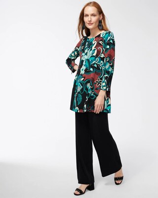 Petite Travelers Wide Leg Pocket Pants click to view larger image.