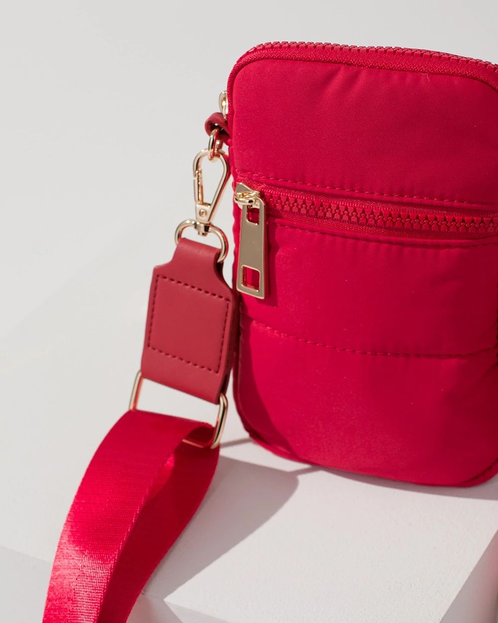 Red Crossbody Phone Case Bag
