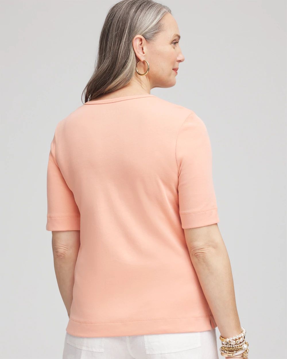 Pima Crewneck Tee