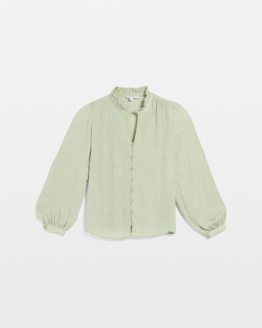 Floral Georgette Peasant Blouse