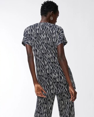 Travelers Animal Print Top