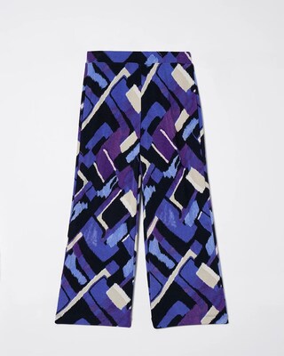 Travelers Cool Abstract Print Crops