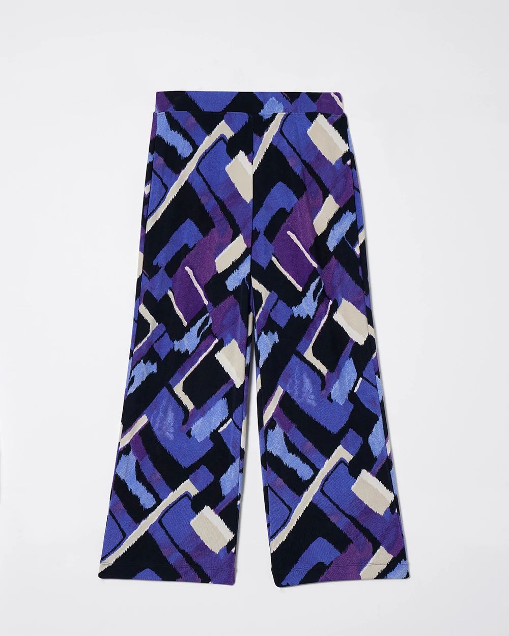 Travelers Cool Abstract Print Crops