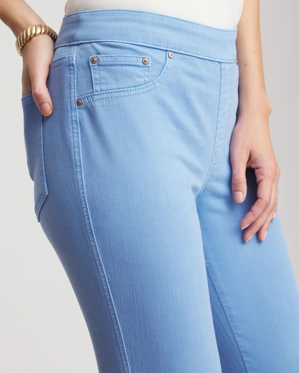 Modern Pull-On Ankle Jeggings