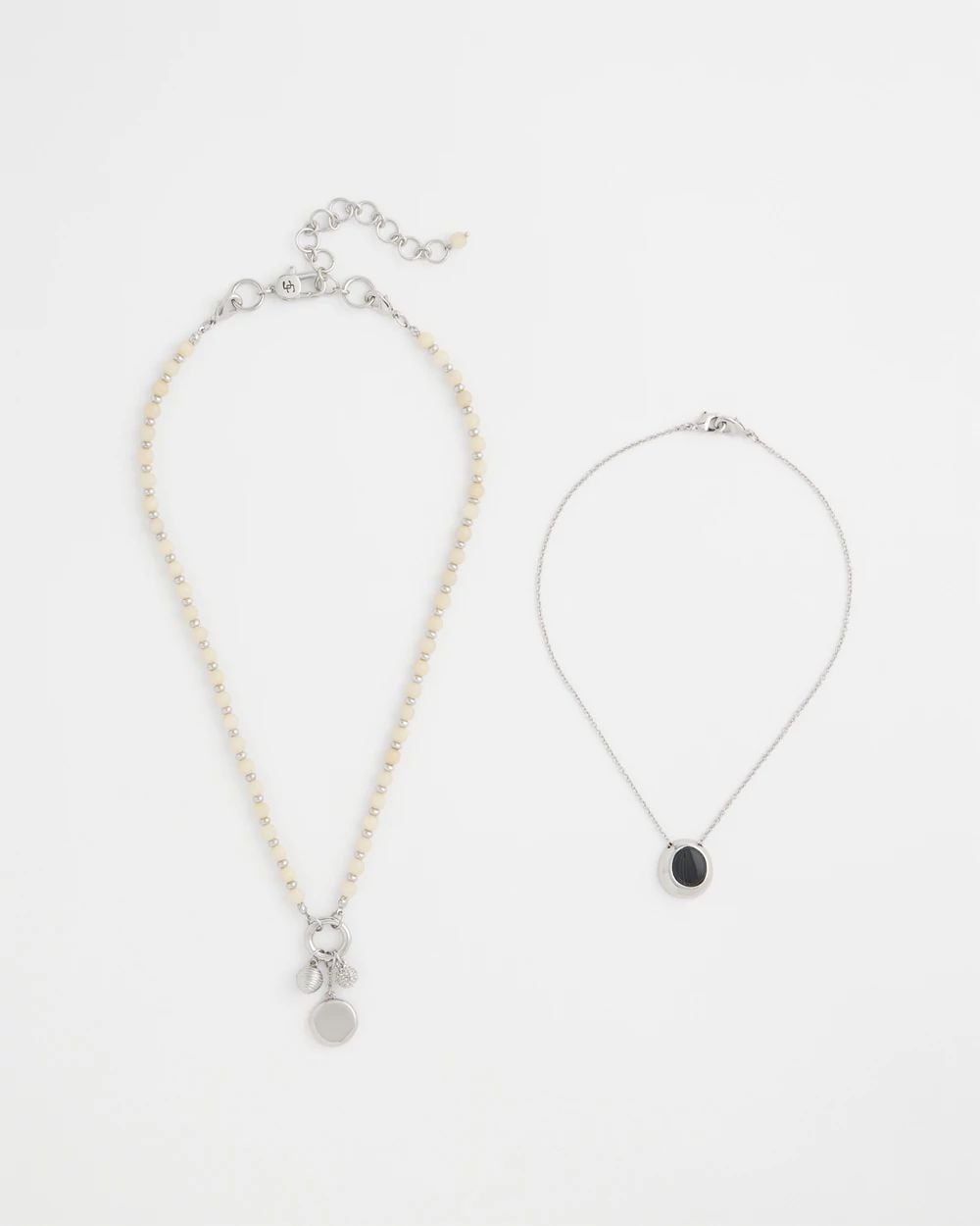 Short Double Strand Pendant click to view larger image.