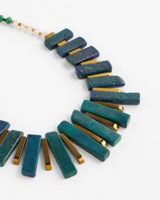Lapis Lazuli Bib Necklace click to view larger image.